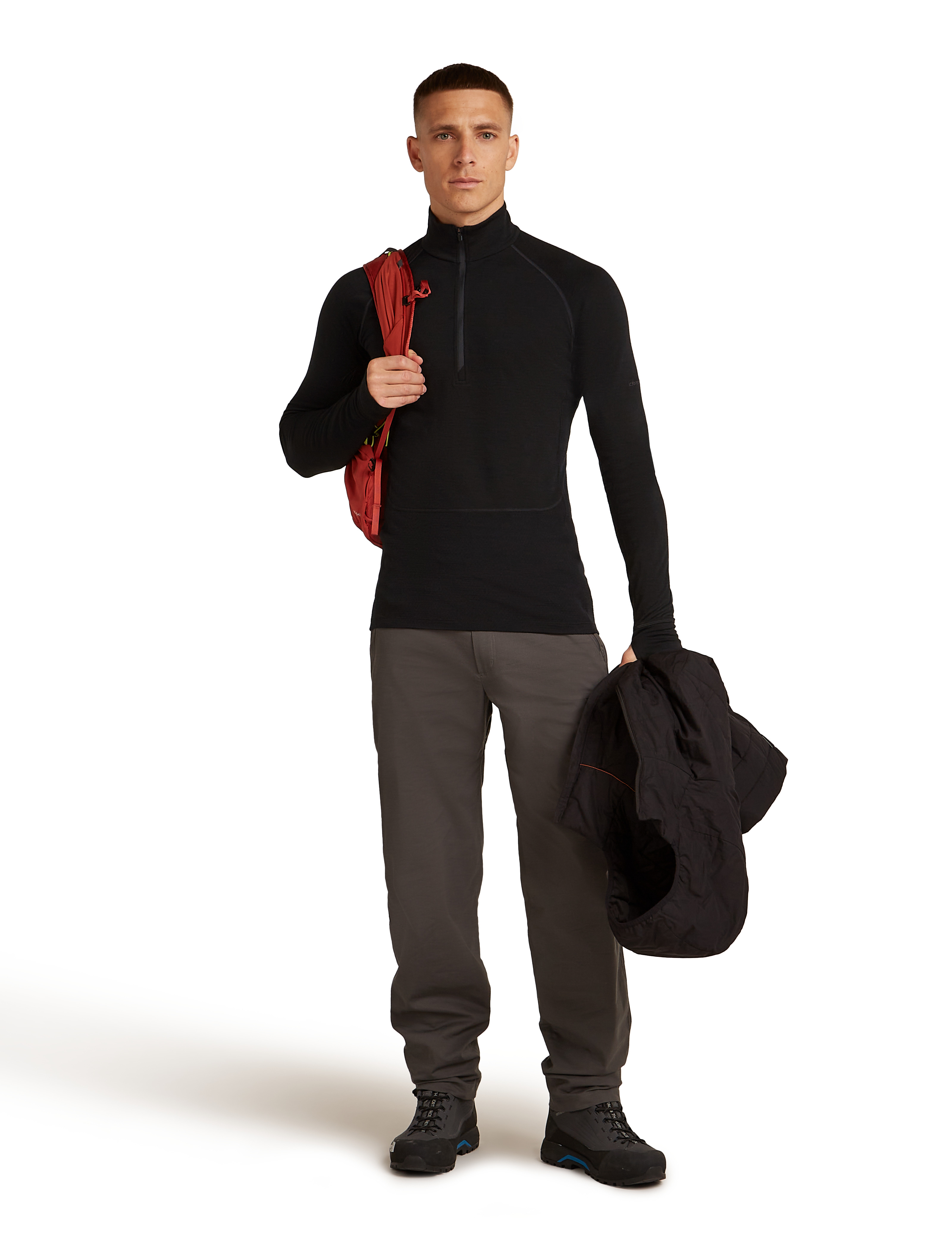 M Merino 200 ZoneKnit LS Half Zip