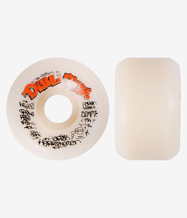 Dial Tone Herrington Vandal 2 Conical Rollen (white) 52mm 99A 4er Pack