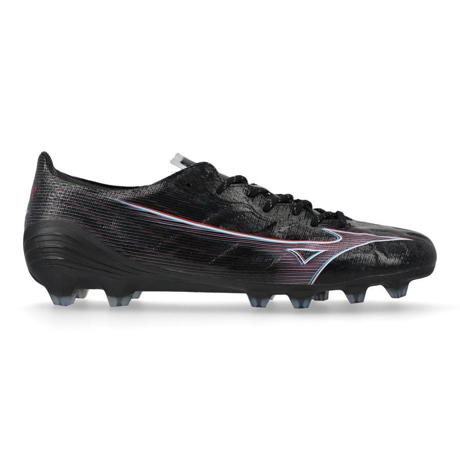 Mizuno Alpha Elite FG/AG Black Pack - Noir/Rouge/Bleu