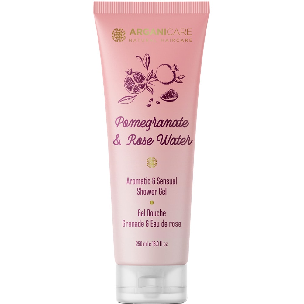 Gel douche hydratant - Eau de rose & grenade - 250 ml