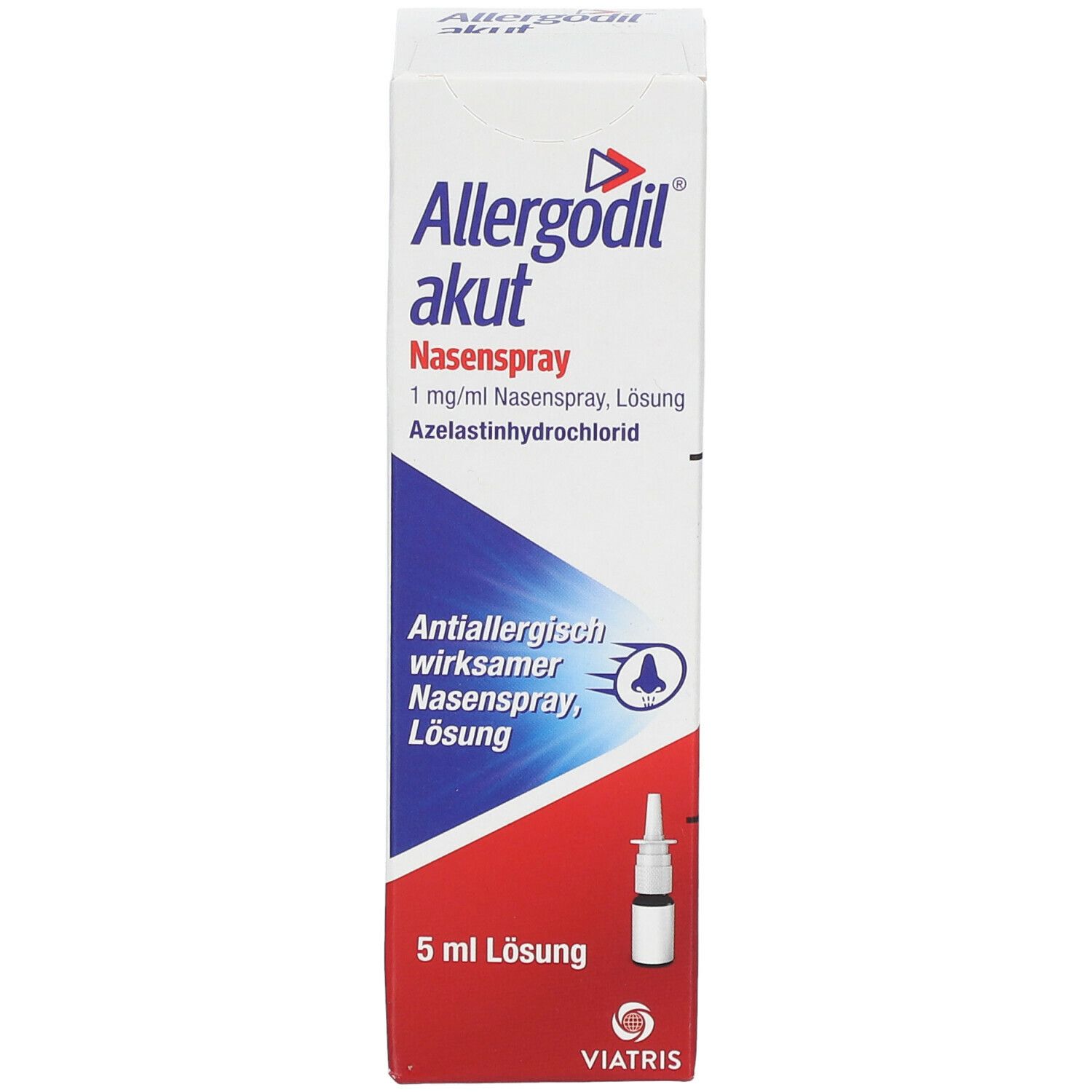 Allergodil® akut Nasenspray: Azelastin Spray gegen Heuschnupfen & nicht-saisonale allergische Rhinitis