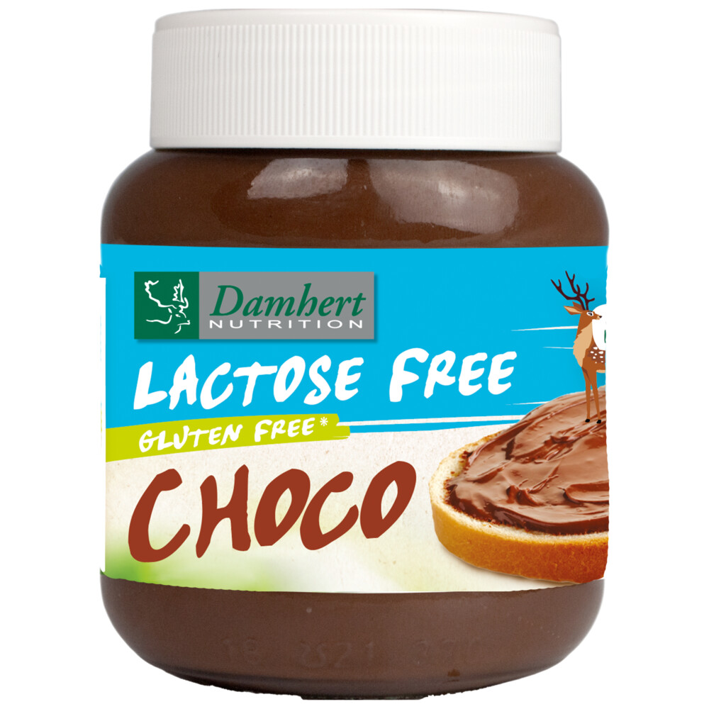 3x Damhert Chocopasta Lactosevrij 400 gr