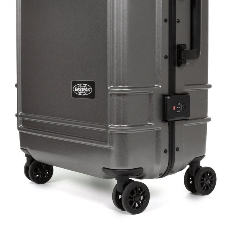Eastpak Resist'R Case L Trolley 4 Wheels Brushed Metal