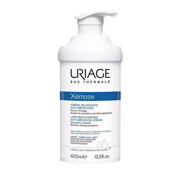 Uriage Xémose Creme Corporal Nutritivo Anti-Irritação e Repositor de Lipídios 400ml