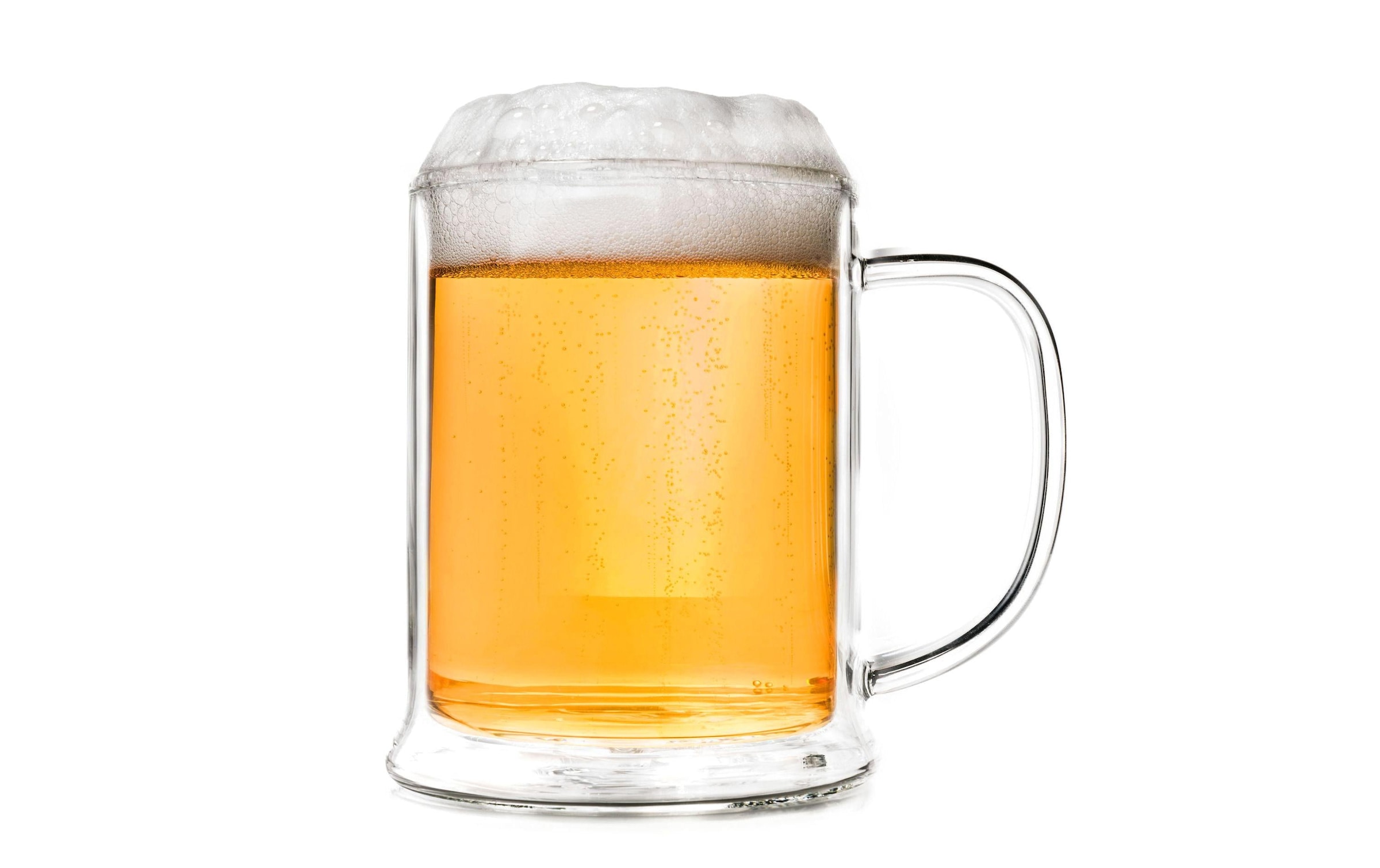 Creano Bierglas »500 ml, 1 Stück, Transparent«
