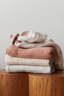 LIEWOOD Lewis Musselinteppe 3-Pack, Tuscany Rose