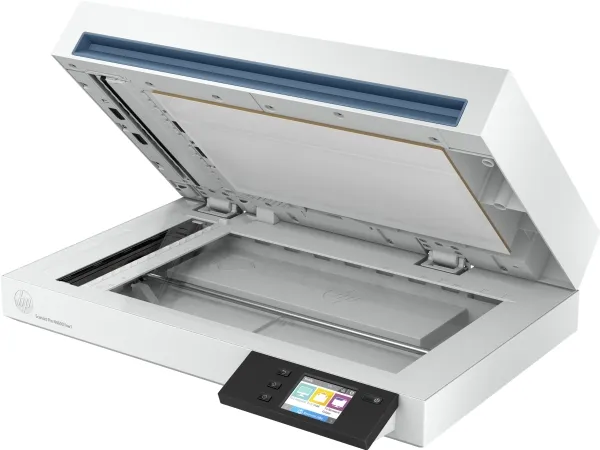 HP Scanjet Pro N4600 fnw1 - Dokumentscanner - Contact Image Sensor (CIS) - Duplex - 216 x 5362 mm - 600 dpi x 1200 dpi - op til 40 ppm (mono) / op til 40 ppm (farve) - ADF (100 ark) - op til 6000 scanninger pr. dag - Gigabit LAN, USB 3.0, Wi-Fi(n)