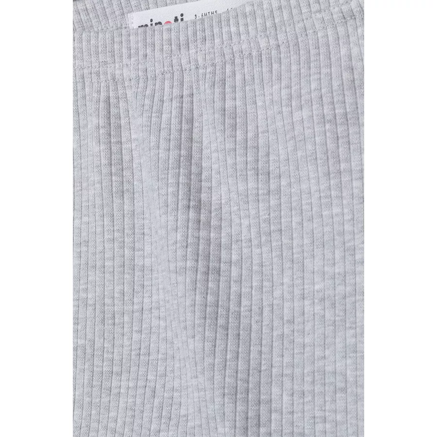 MINOTI Leggings Grau Meliert
