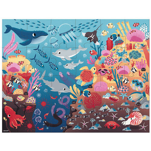 Janod magische puzzel de oceaan - 24st