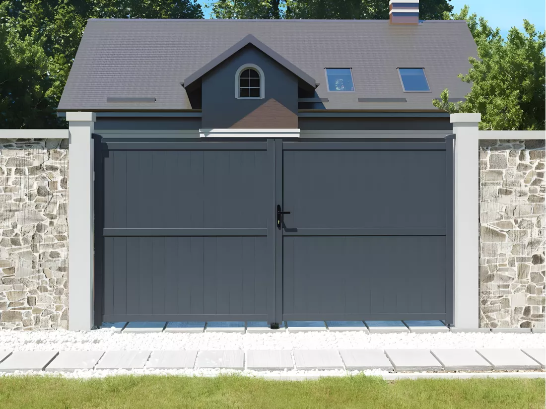 Portail aluminium 