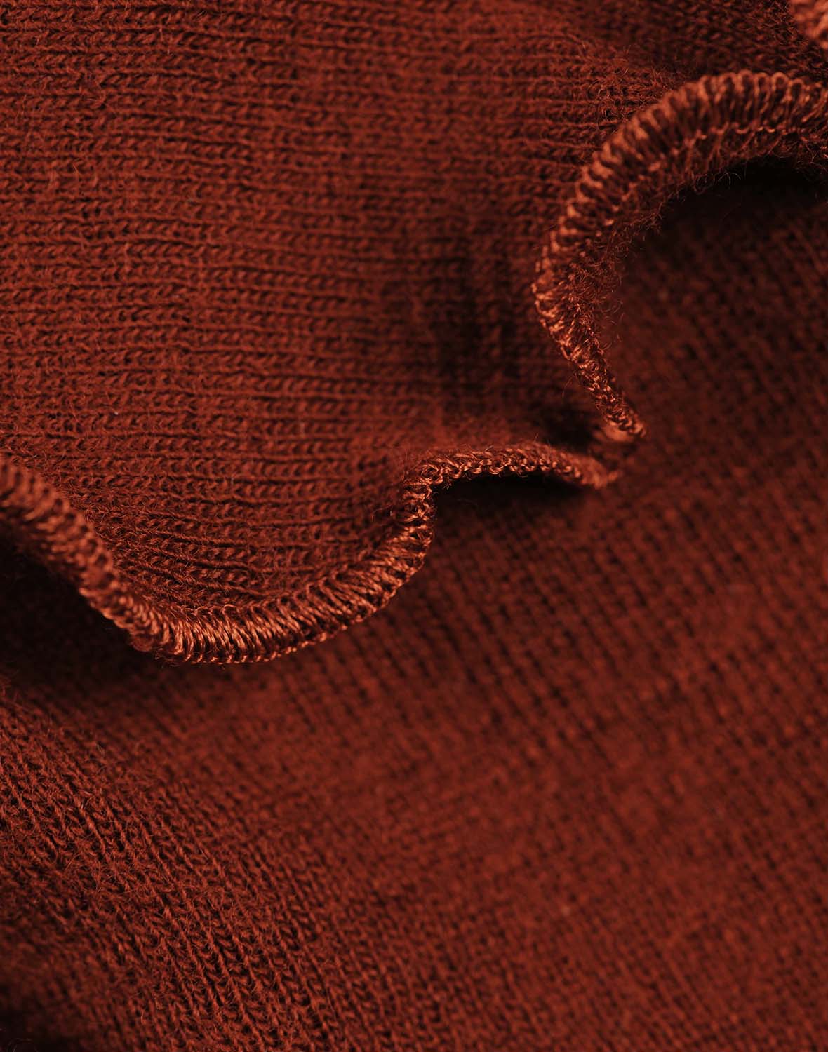 Merino wollen jurk met ruches voor baby’s