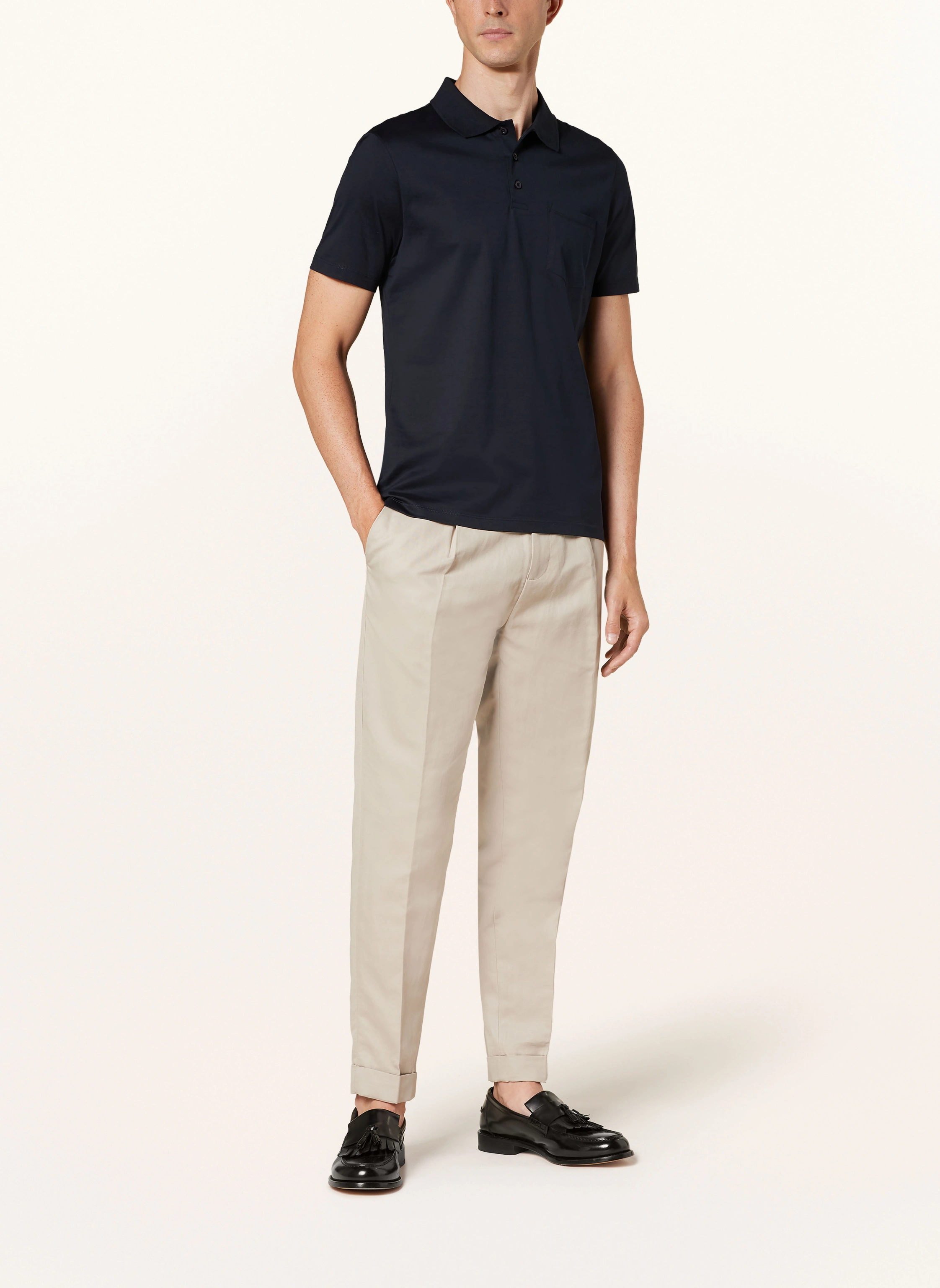REISS Jersey-Poloshirt AUSTIN