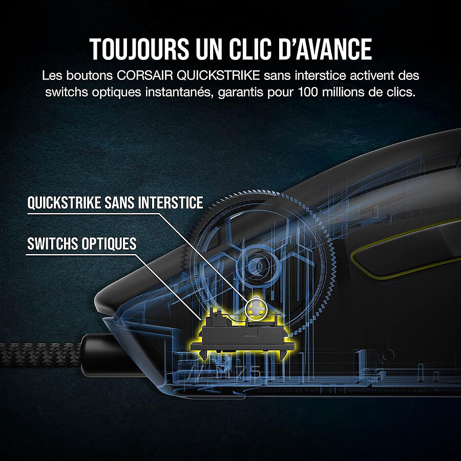 Corsair M75 - Noir