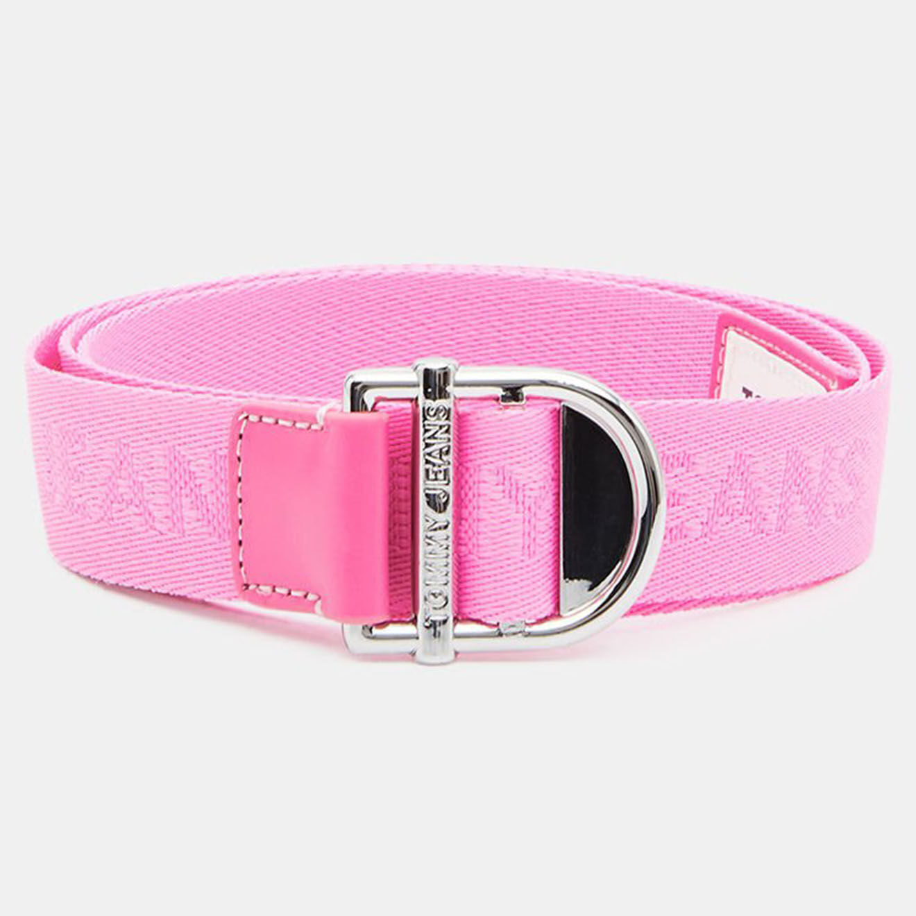Tommy Jeans Ceinture en tissu rose