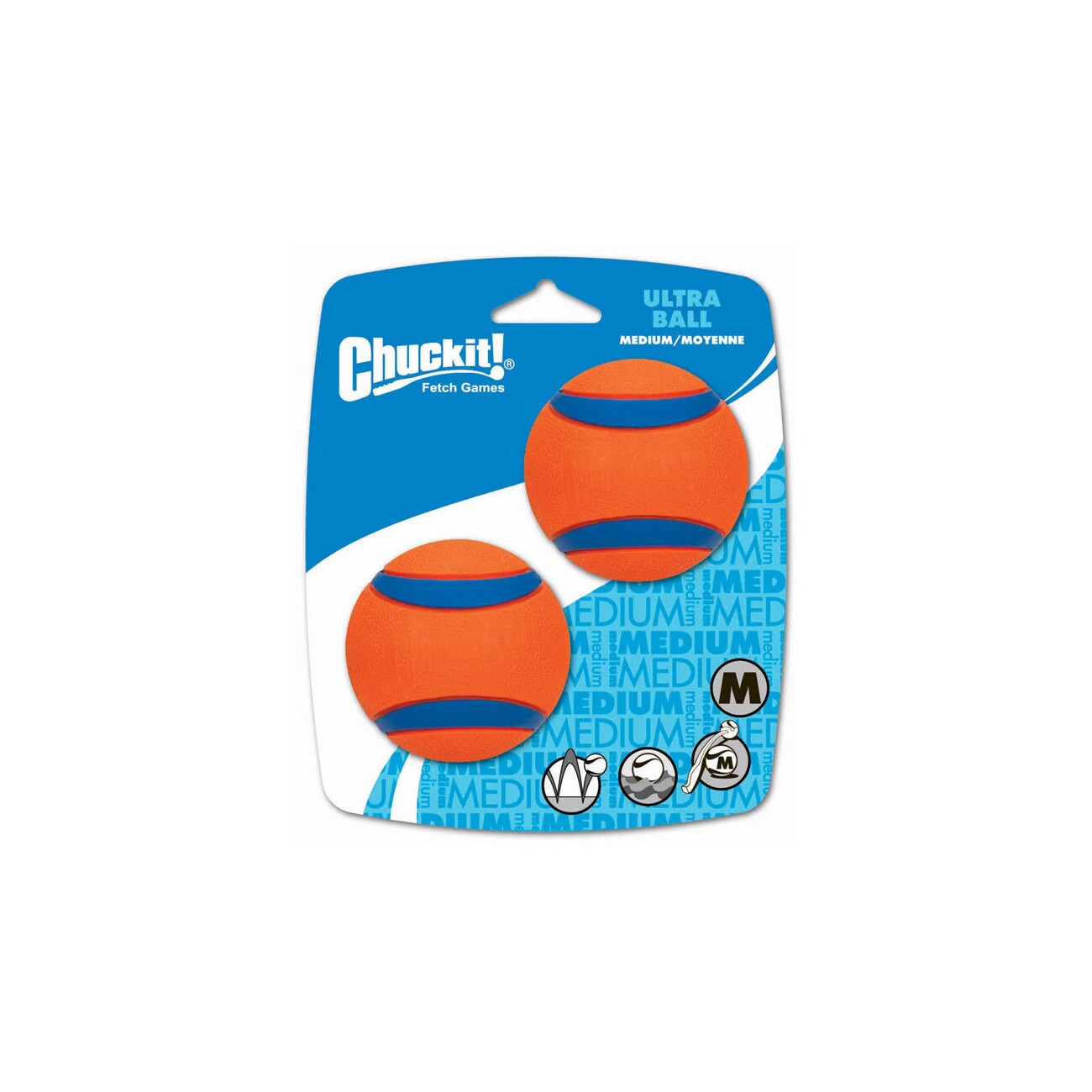 ChuckIt ! Ultra Ball 2 Stück M