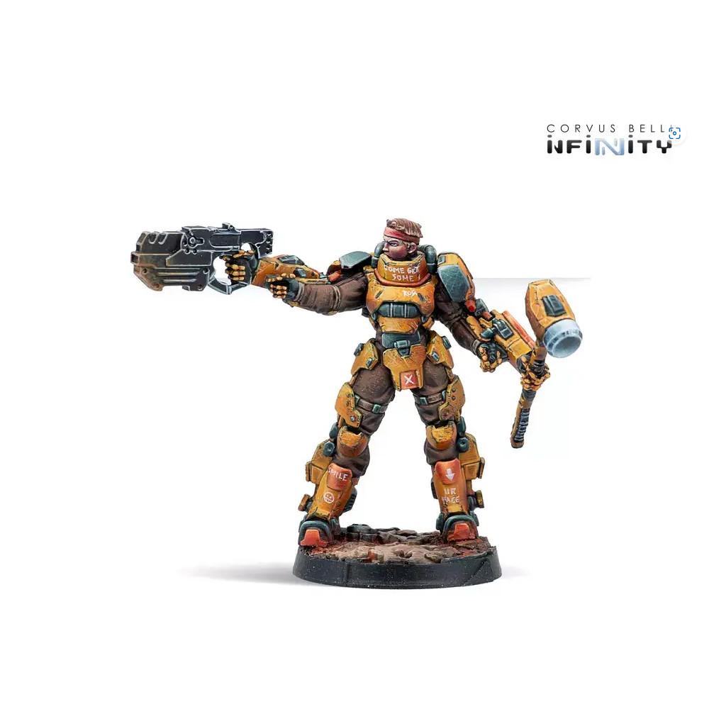 Infinity - NA2 - Diggers, Armed Prospectors (Chain Rifle)