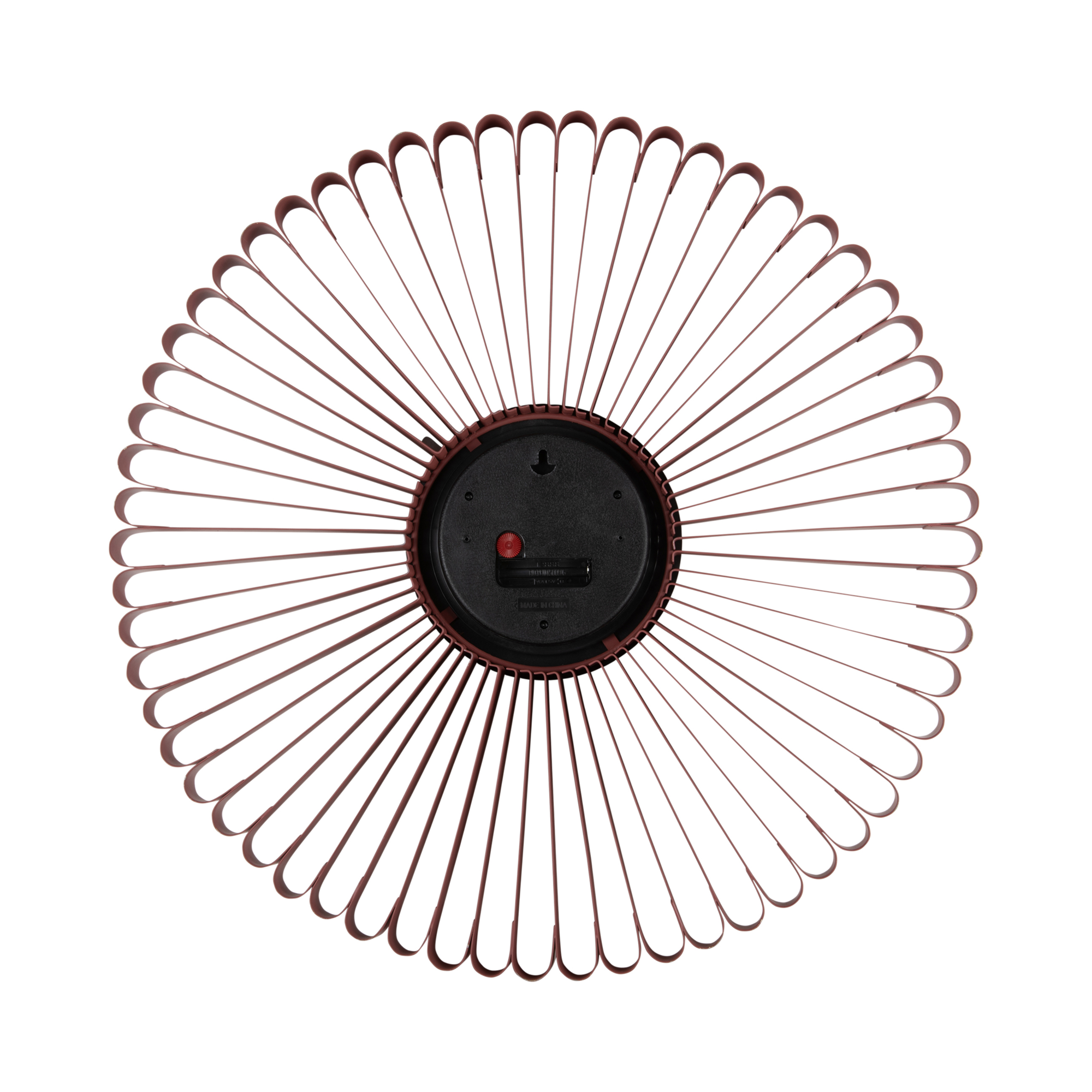 Wandklok Cascara Rode oker