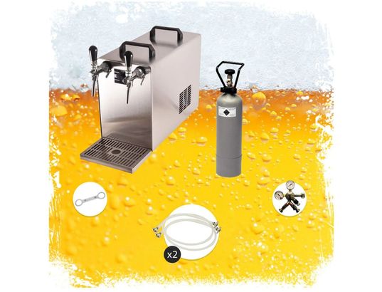 ICH-ZAPFE - Système de Tirage Stream 50 50 L/h Refroidisseur Sec CO2 2 k...