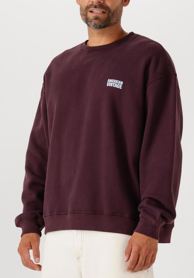 bordeaux american vintage sweater plizzy 1
