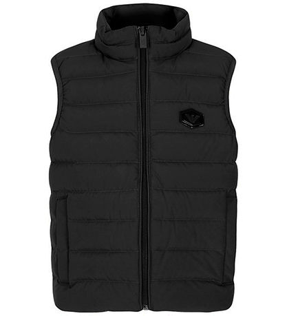 Emporio Armani Daunenweste - Schwarz