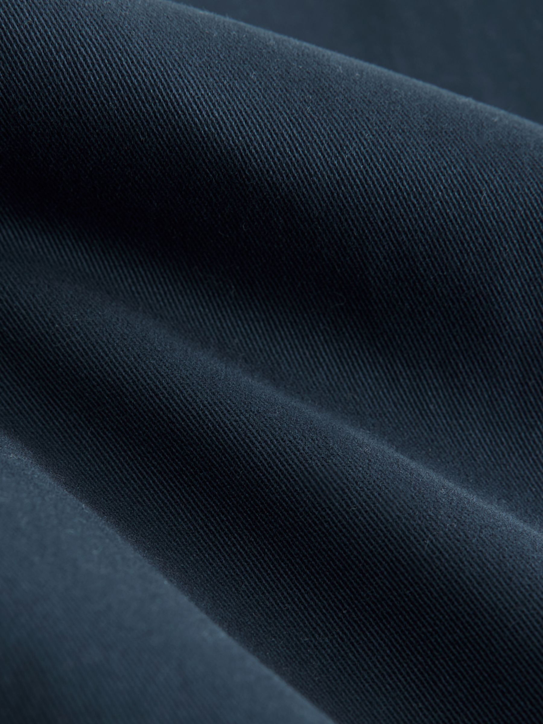 Blauw - Standaard toelopende pasvorm - Stretchy chino