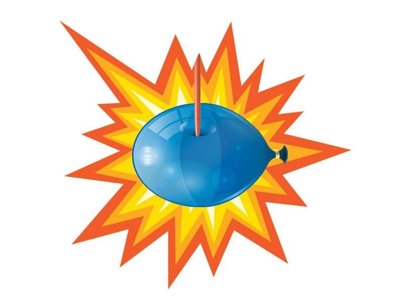Totally Familienspiel Trendy Bang Bang Balloons Spielspass für Familie und Freunde