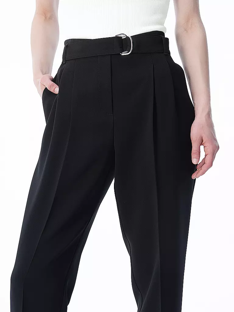 BOSS Businesshose Regular Fit TAPIAH schwarz