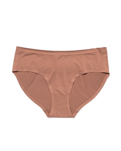hipster femme second skin en micro marron moyen