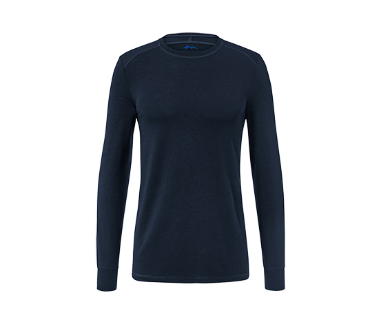 Langarmshirt mit RWS-Wolle