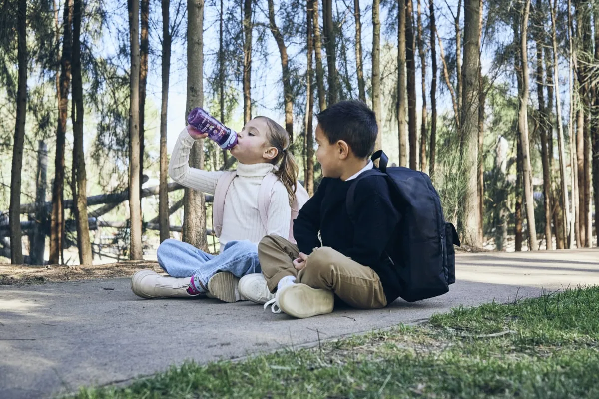 Contigo Kids' Jessie Autopop Water Bottle 420 ml Grape Retro