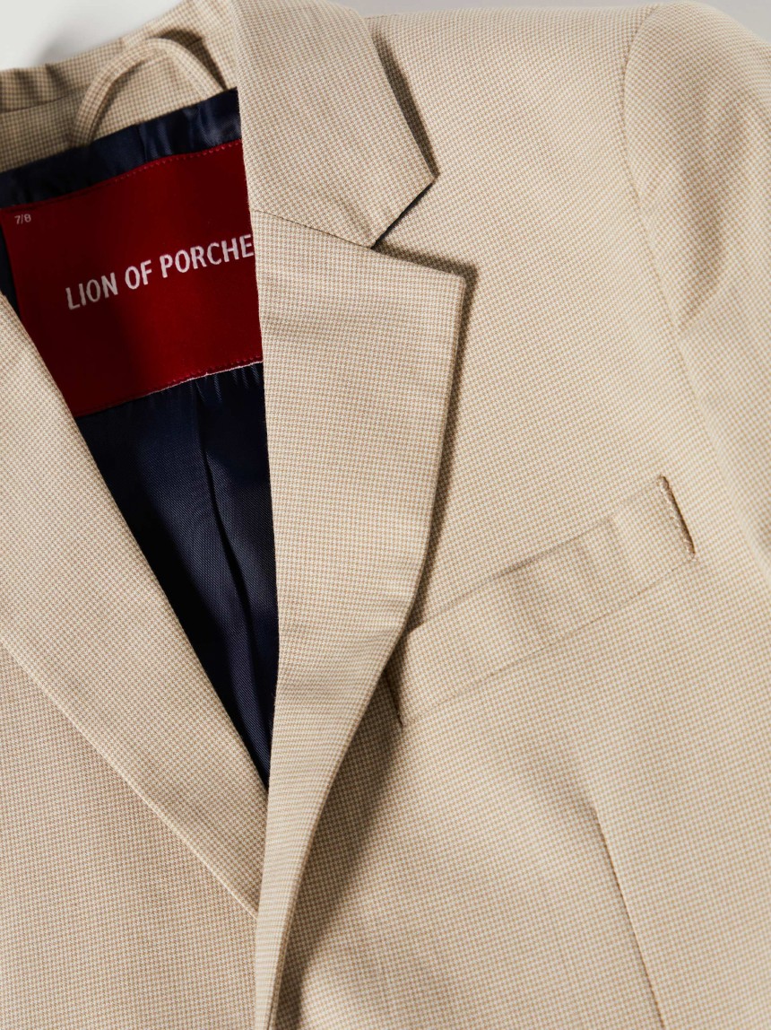 Blazer clássico pied de poule