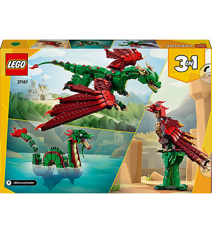 LEGO® Schöpfer - Grüner Drache 31161 - 3-in-1 - 715 Teile
