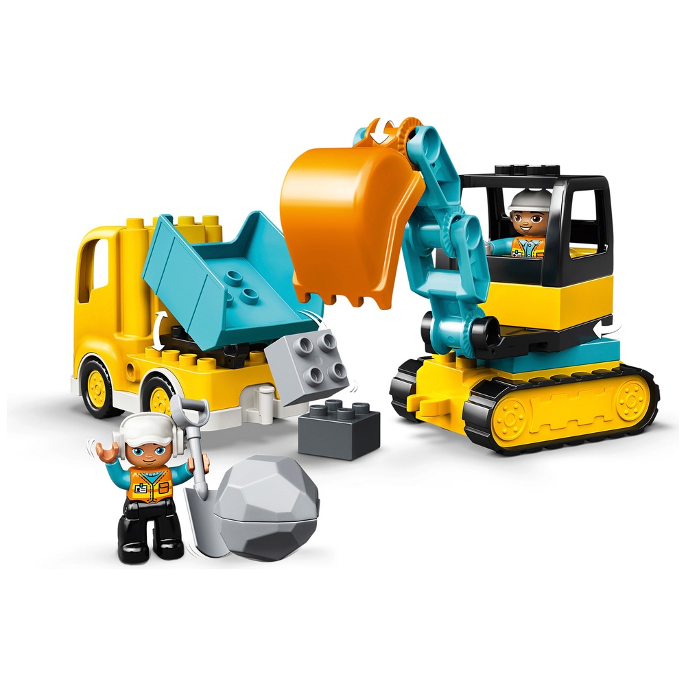 LEGO DUPLO 10931 LKW & Kettenbagger Konstruktionsspielzeug
