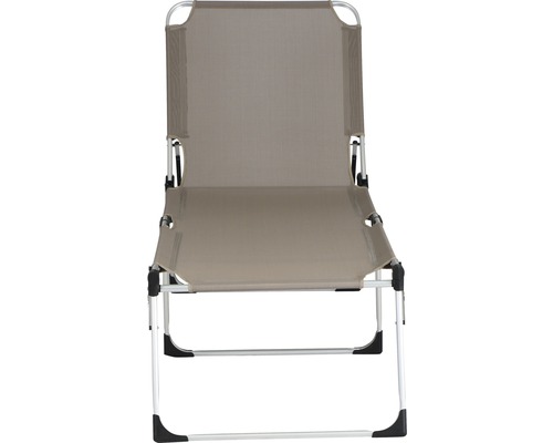 Siena Garden XXL ligstoel, taupe stof