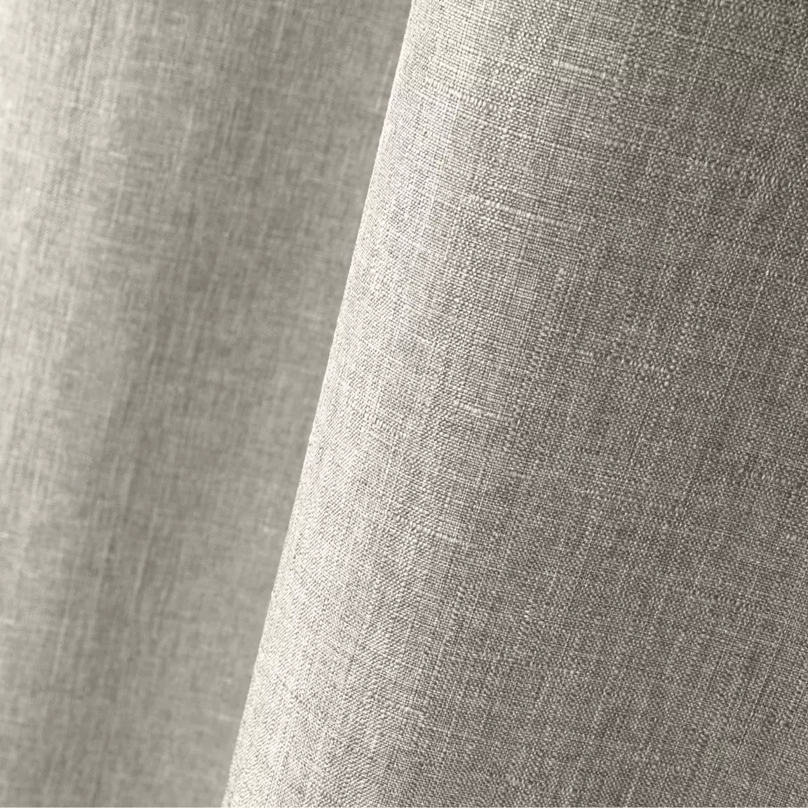 Rideau oeillets (140 x 260 cm) Bea Taupe clair