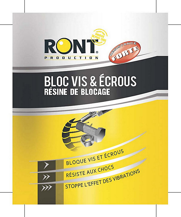 Résine de blocage 50ml en burette RontProduction