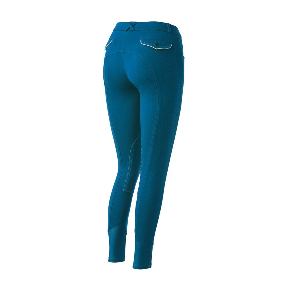 Equitheme PRO - Pantalon siliconé Femme bleu roi