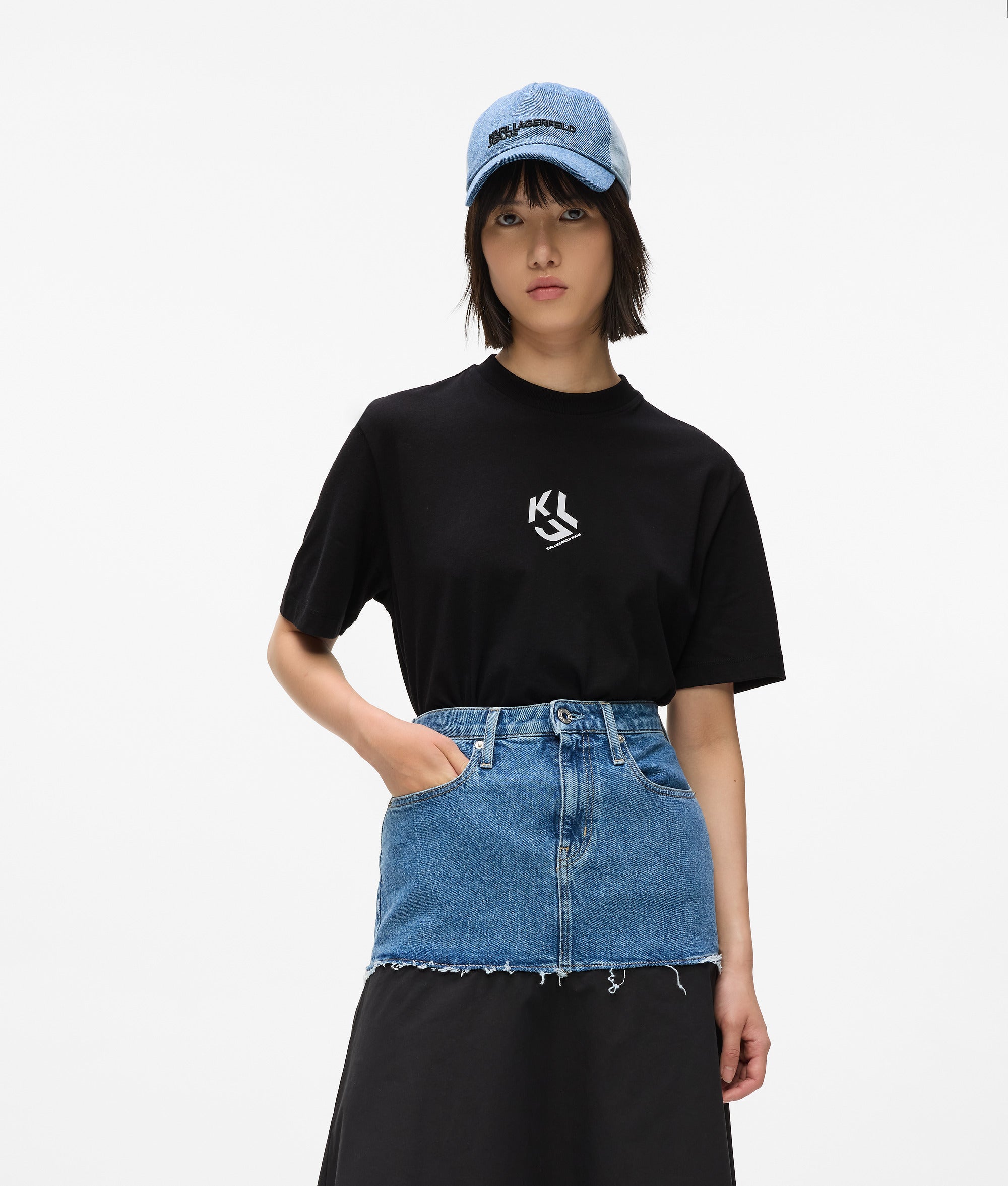 Regular-fit T-shirt met Monogram