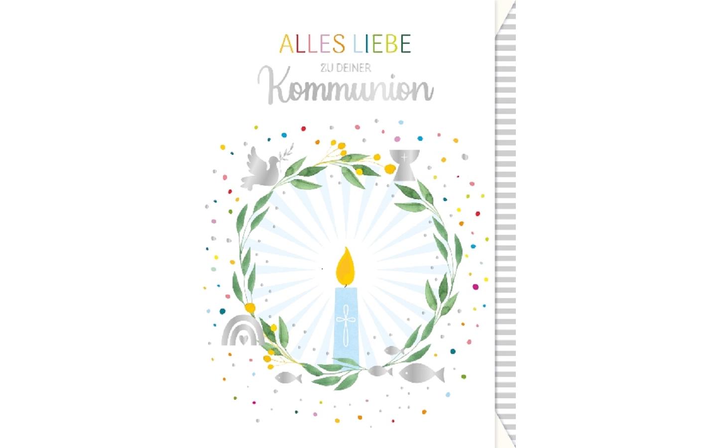 Glückwunschkarte Kommunion B6Grusskarte