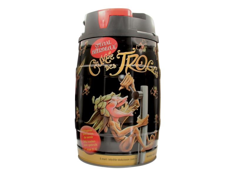 Cuvée des Trolls Bier 5 l Helles und obergäriges, gefiltertes Bier aus Belgien