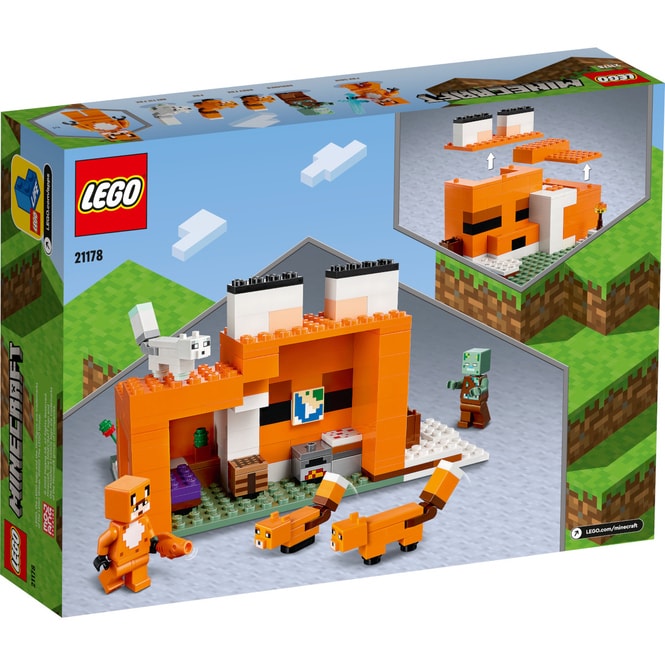 LEGO® Minecraft™ 21178 - Die Fuchs-Lodge