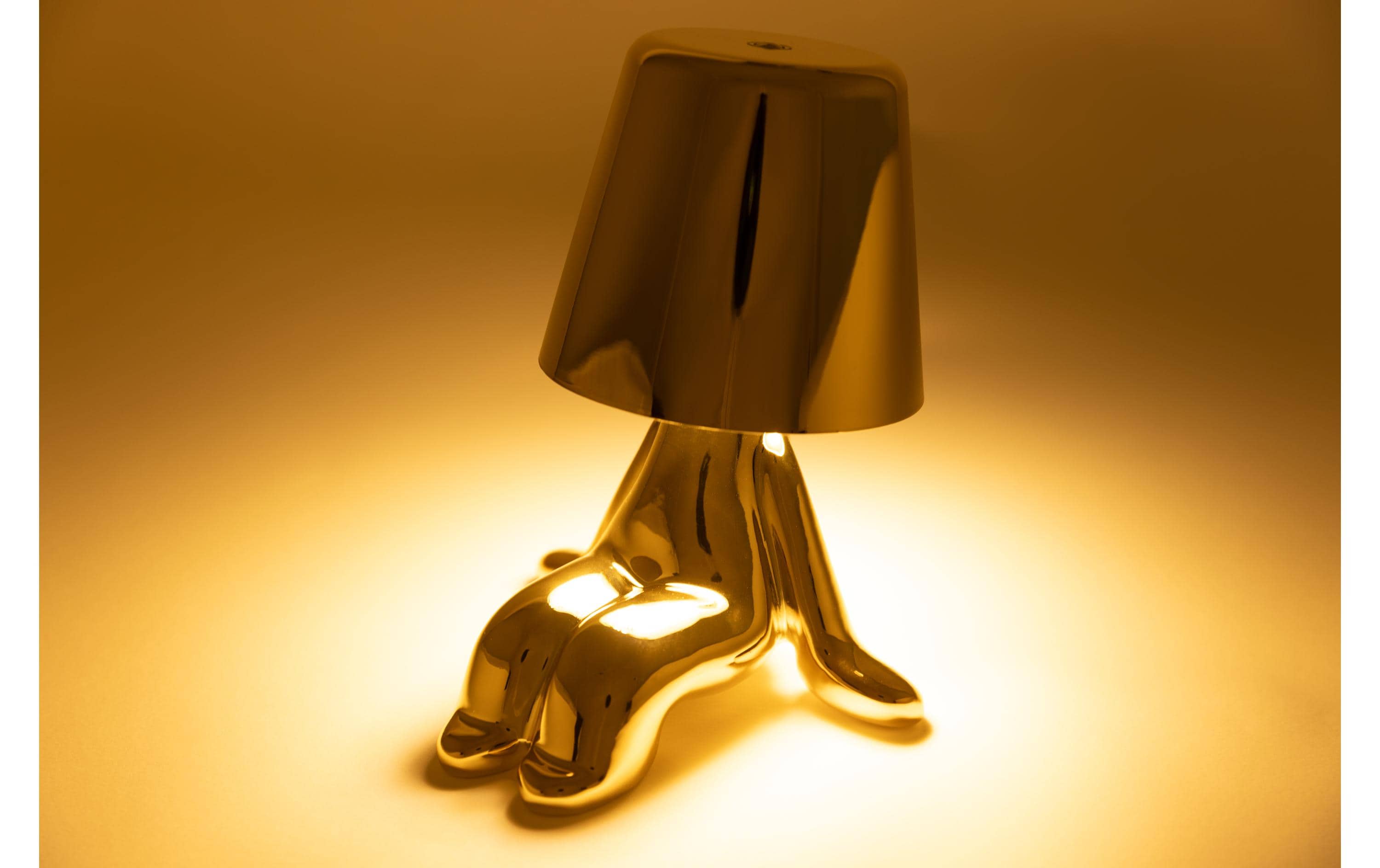 LED Stimmungslicht DREAMER GoldPortable Akku-Tischleuchte