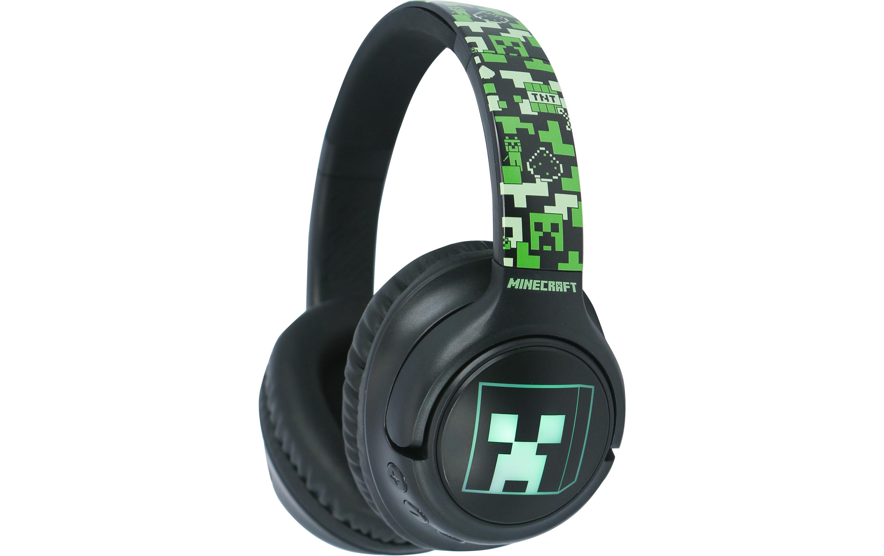 Minecraft LED light up kabellose KopfhörerBluethooth Kopfhörer