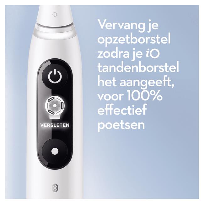 Oral-B iO 7 Zwart & Wit 2 Elektrische Tandenborstels By Braun