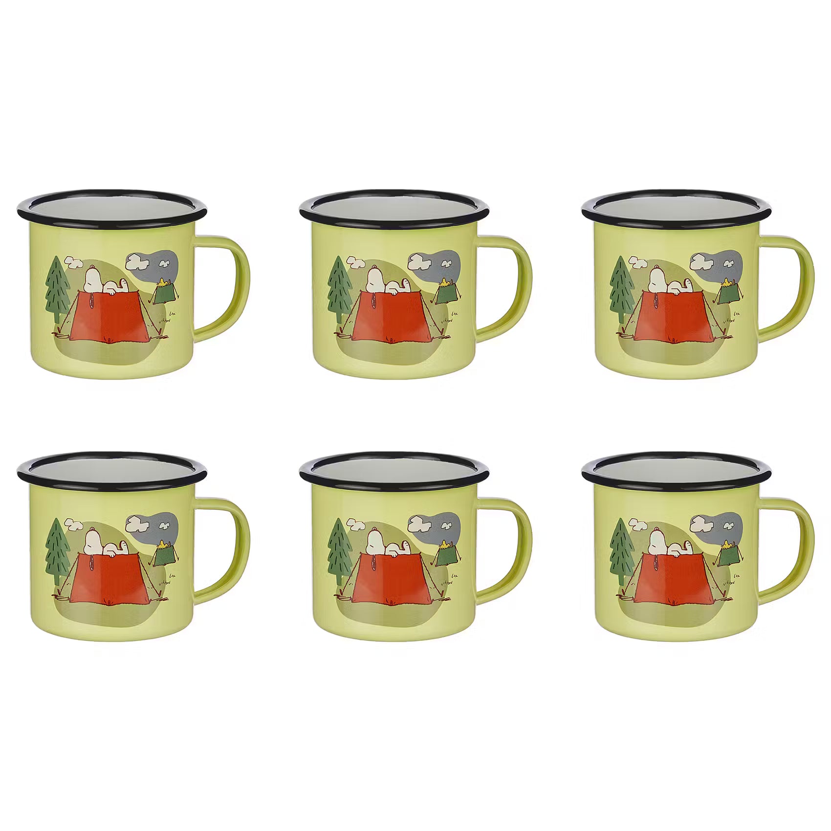 PEANUTS Tasse 6er-Set