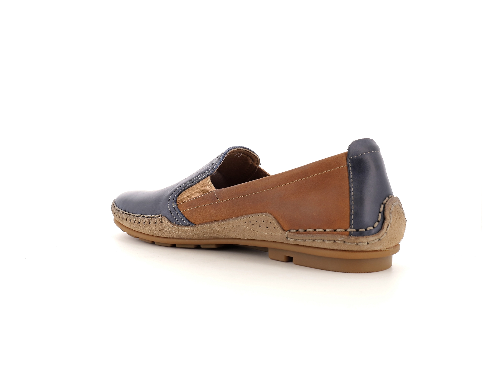 Fluchos-F1178 Cuir Marine Sable