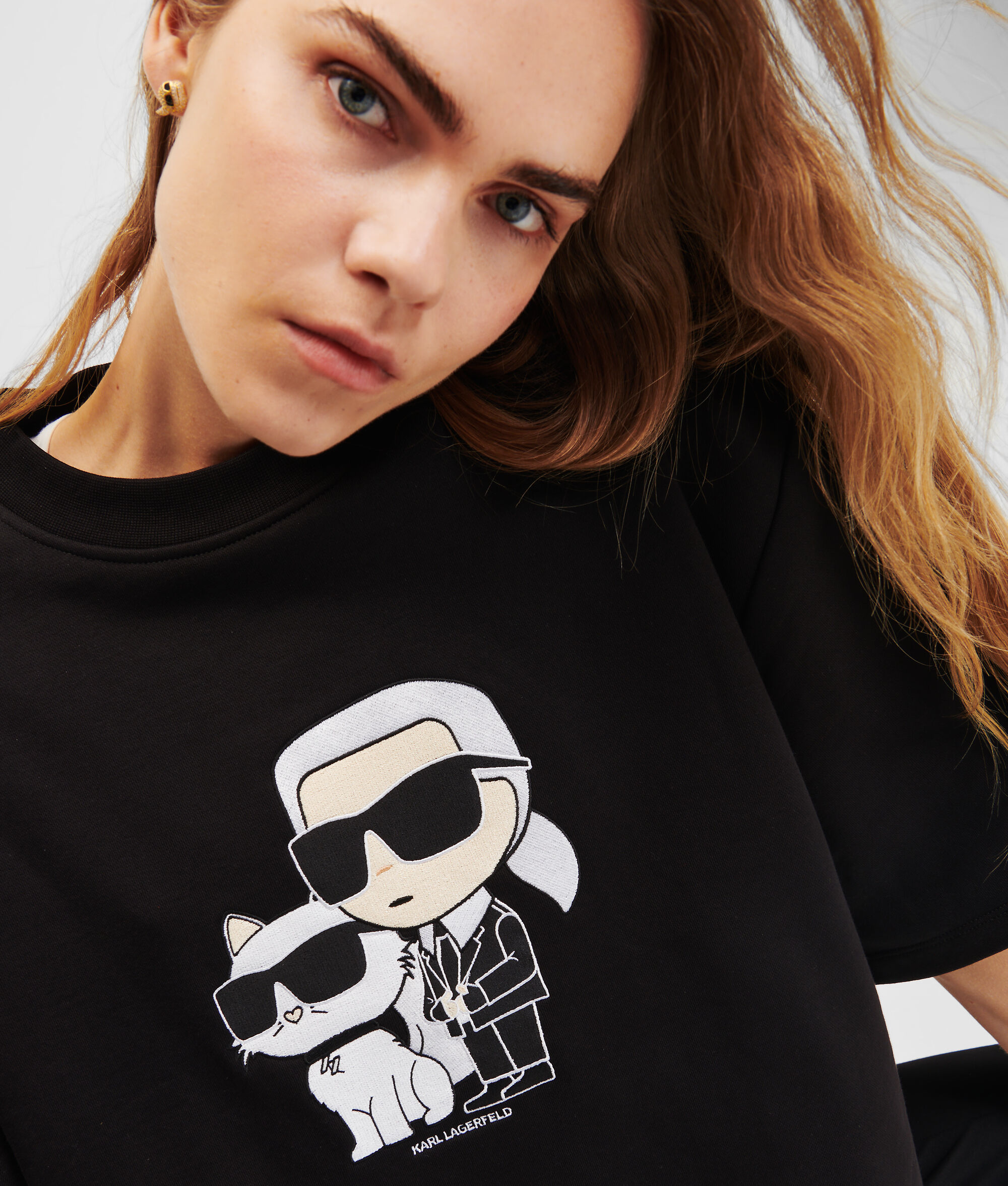 SWEAT-SHIRT À MANCHES COURTES IKONIK KARL
