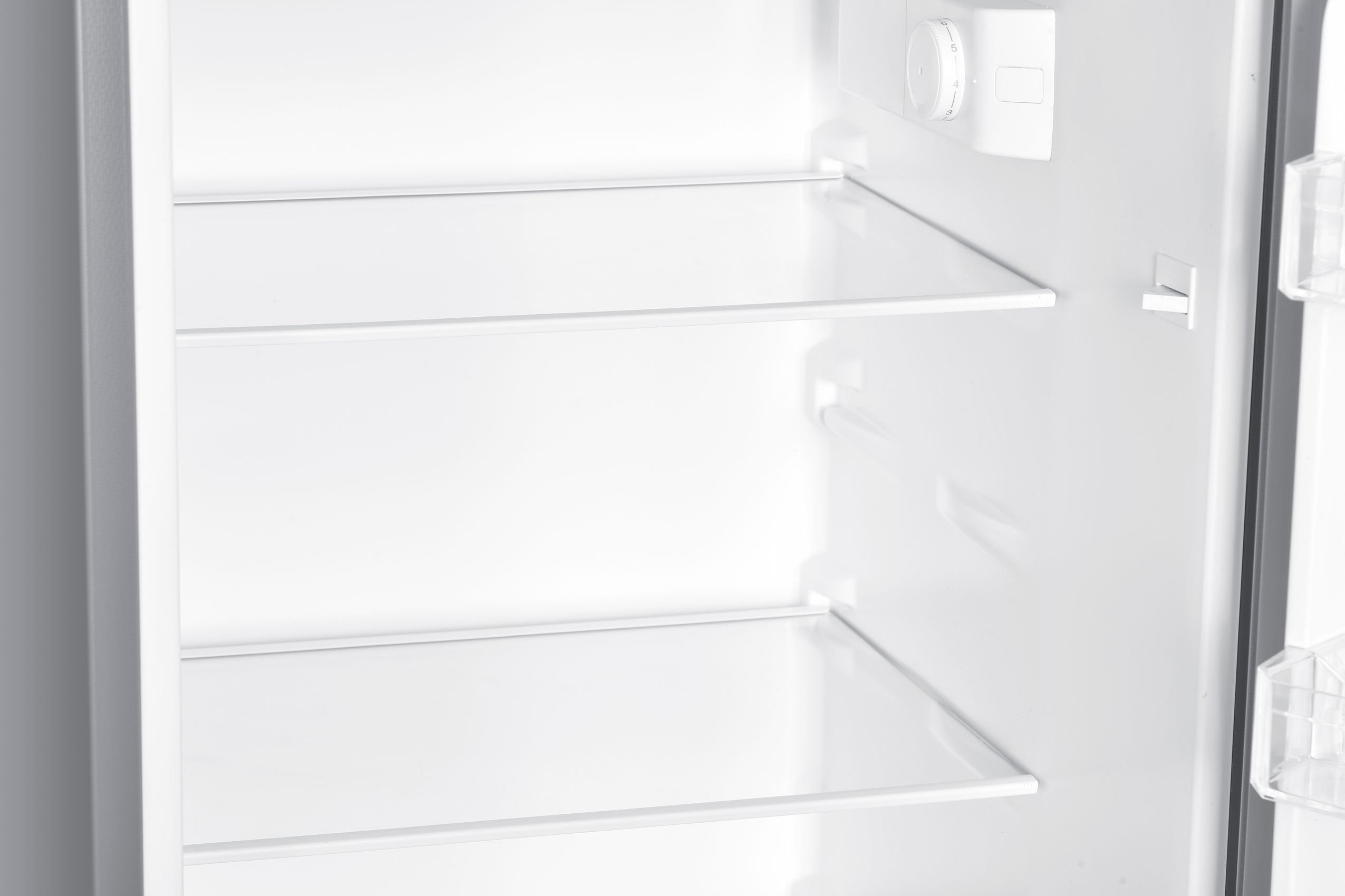 PKM KG230KHEIX Kühlgefrierkombination 173L Inox silber Kühlschrank LED