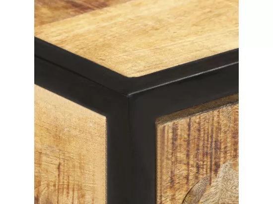 Table console 100x35x75 cm Bois de manguier massif