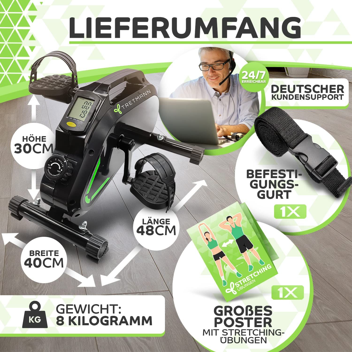Tretmann Pedaltrainer PRO Set